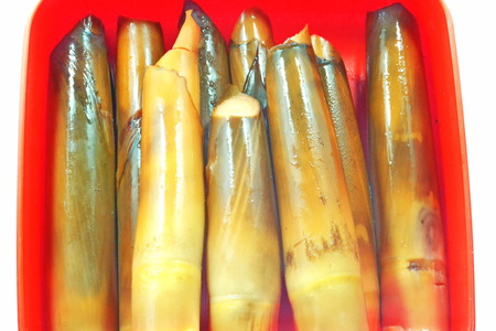 Boiled bamboo shoots, Bamboo shootsの写真素材