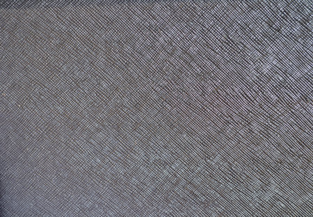 Textured black leather