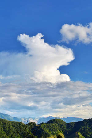Sky and cloudsの写真素材