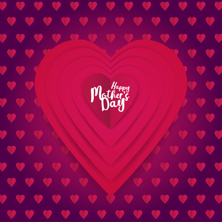 Happy mother s day. Vector.Can be used to design postcards.のイラスト素材