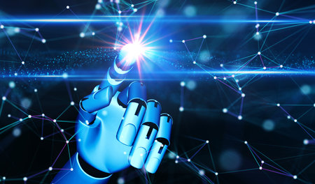 Business, modern technology, internet and networking concept. 3D illustration.