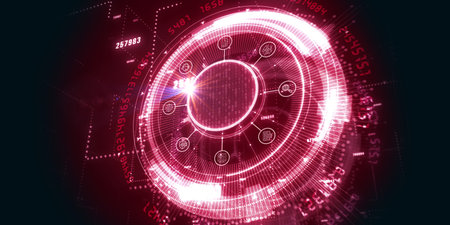 Business, modern technology, internet and networking concept. 3D illustration.