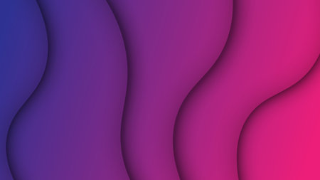 Wavy Background. Dynamic Effect. Abstract Illustration.