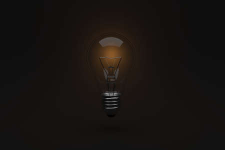Business, technology, internet and networking concept. Light Bulb innovation Solution.の写真素材