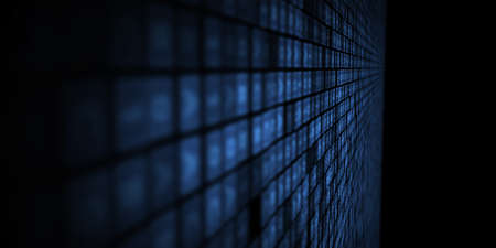 Abstract futuristic - Modern technology background design concept. Design digital technology concept. 3d illustrationの写真素材