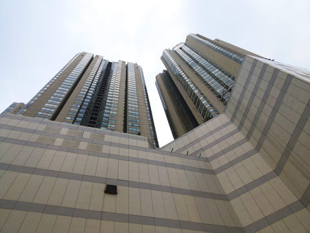 Exterior view of Taman Anggrek Mall, West Jakarta City, Jakarta, Indonesia. The photo was taken on...
