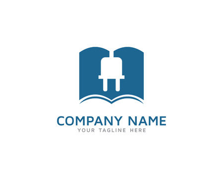 Electrical Guide Book Logoのイラスト素材