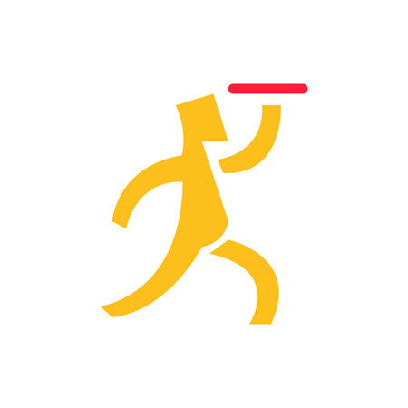 Delivery Pizza Icon Logo Design Elementのイラスト素材