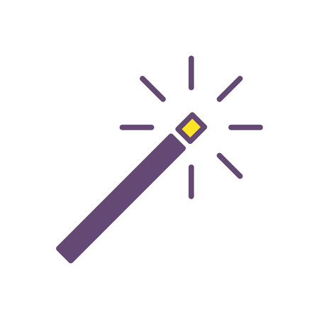 Magic Wand Icon Logo Design Elementのイラスト素材