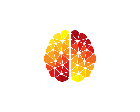 Tech Brain Icon Designのイラスト素材