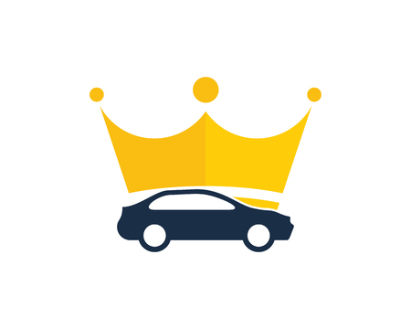 Car King Logo Icon Designのイラスト素材