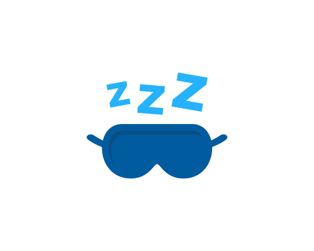 Sleep Icon  Design Elementのイラスト素材