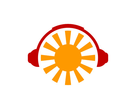 Sun Icon Design Elementのイラスト素材
