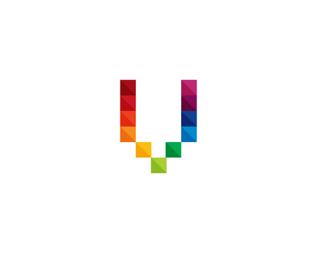 Letter V Icon Logo Design Elementのイラスト素材