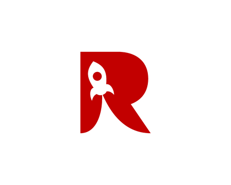Letter R Icon Logo Design Elementのイラスト素材