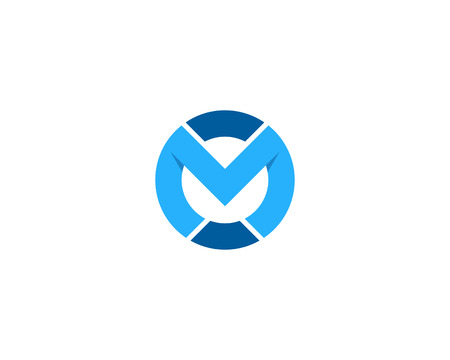 Letter M Icon Logo Design Elementのイラスト素材
