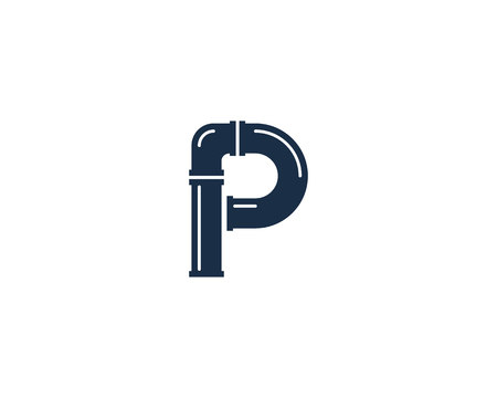 Letter P Icon Logo Design Elementのイラスト素材