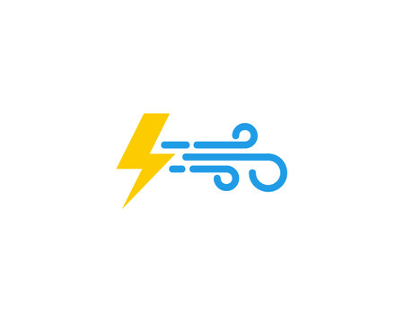 Weather And Season Icon Logo Design Elementのイラスト素材