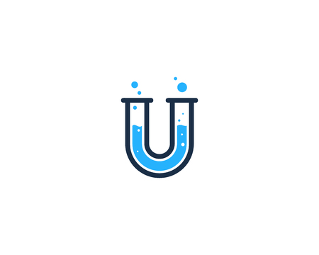 Letter U Icon Logo Design Elementのイラスト素材