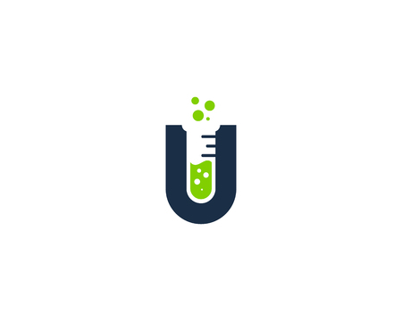 Letter U Icon Logo Design Elementのイラスト素材