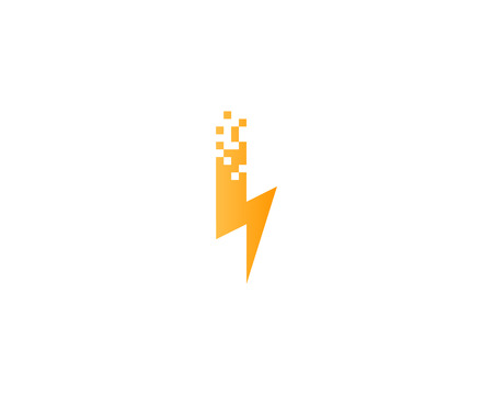 Power Energy Icon Logo Design Elementのイラスト素材