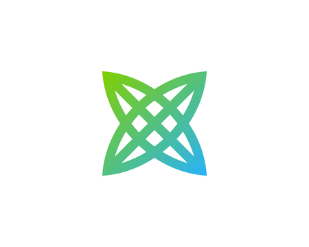 Letter X Icon Logo Design Elementのイラスト素材