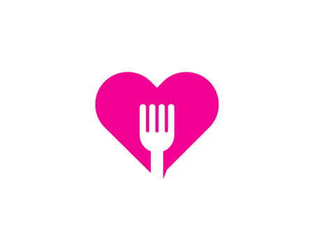 Love Icon Logo Design Elementのイラスト素材