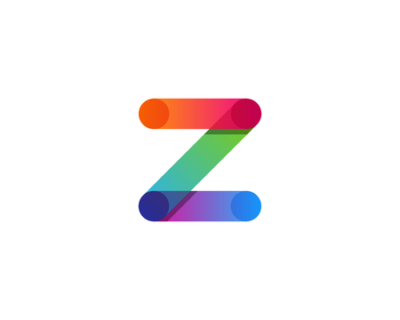 Letter Z Icon Logo Design Elementのイラスト素材