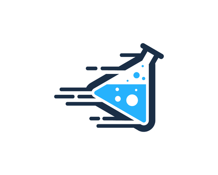 Science Lab Icon  Design Elementのイラスト素材