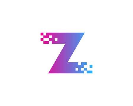 Letter Z Icon Logo Design Elementのイラスト素材
