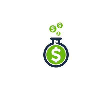 Money Icon Logo Design Elementのイラスト素材