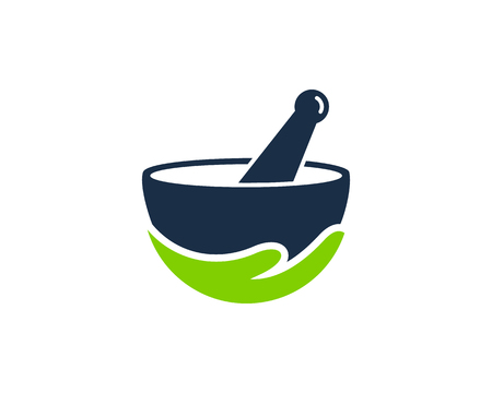 Medicine Icon Logo Design Elementのイラスト素材