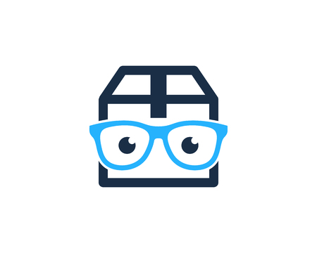 Geek Box Logo Icon Design illustration graphic design vectorのイラスト素材