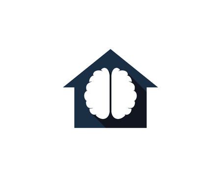 Property Brain Logo Icon Designのイラスト素材