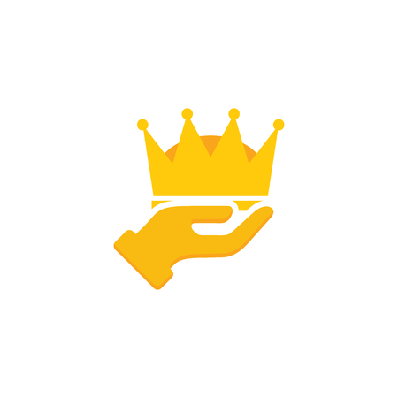 King Care Logo Icon Designのイラスト素材