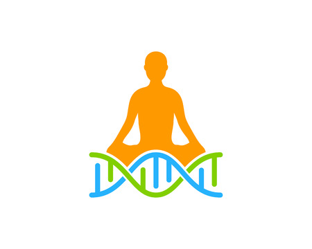 Relax Dna Logo Icon Designのイラスト素材