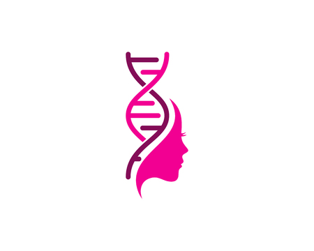 Beauty Dna Logo Icon Designのイラスト素材