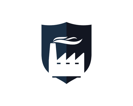 Security Factory Logo Icon Designのイラスト素材