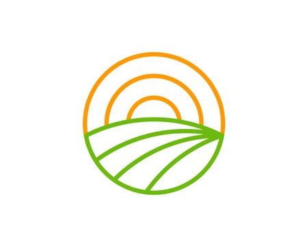 Farm icon design.のイラスト素材