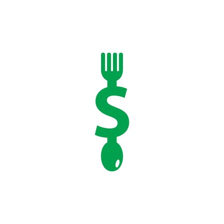 Money Food Logo Icon Designのイラスト素材
