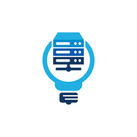 Server Idea Logo Icon Designのイラスト素材