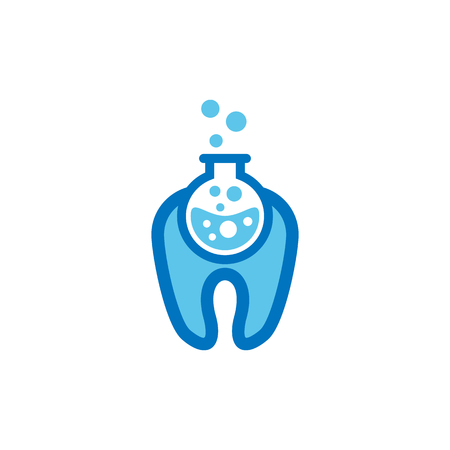 Dental Lab Logo Icon Designのイラスト素材