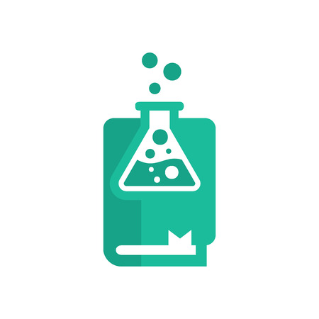 Book Lab Logo Icon Designのイラスト素材