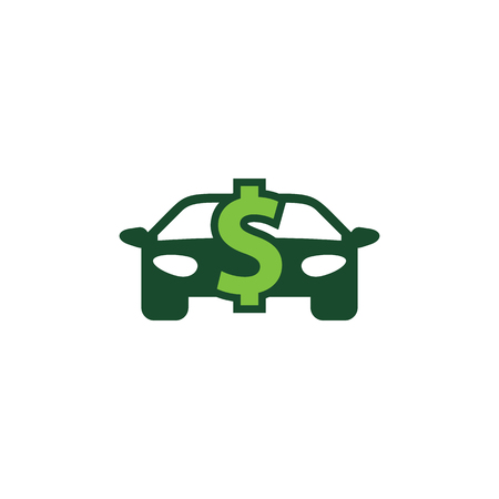 Automotive Money Logo Icon Designのイラスト素材