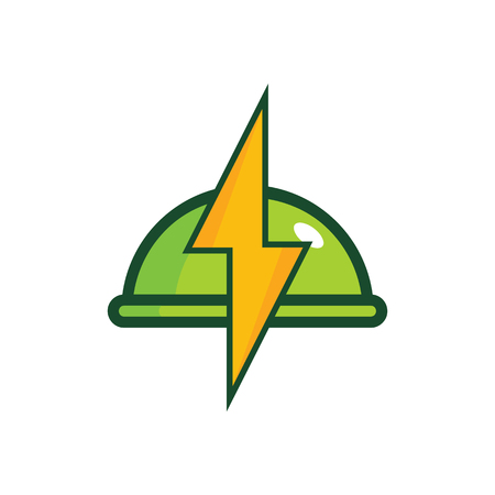 Food Power Energy Logo Icon Designのイラスト素材