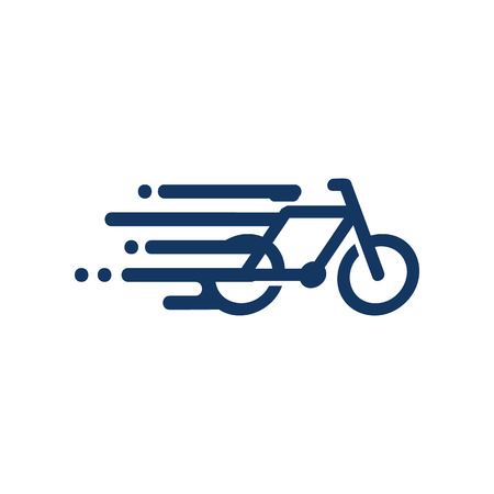 Bike Speed Logo Icon Designのイラスト素材