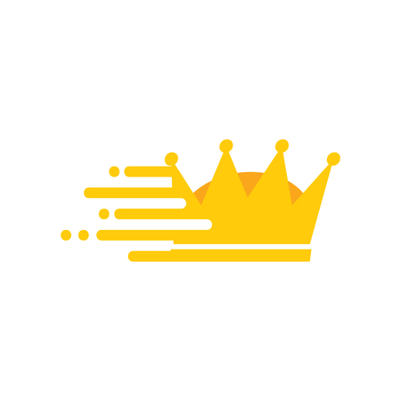 King Speed Logo Icon Designのイラスト素材