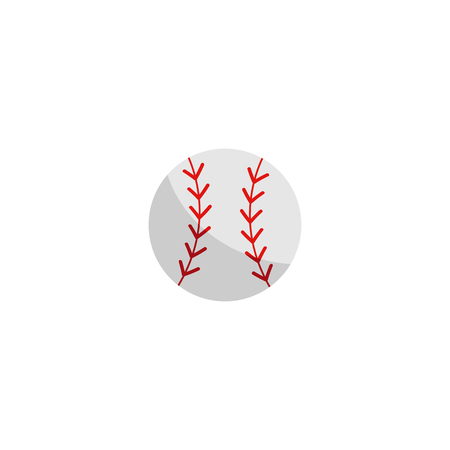 Baseball Ball Logo Icon Designのイラスト素材
