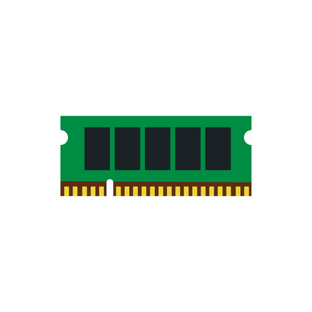 Memory Card Hosting Icon Designのイラスト素材