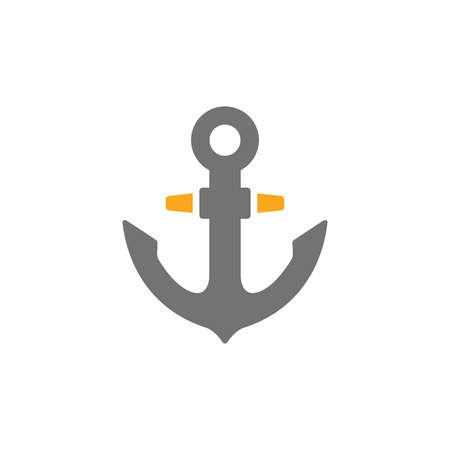 Anchor Summer Icon Designのイラスト素材